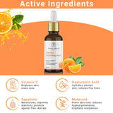 Vitamin C & Hyaluronic Acid Brightening Face Serum